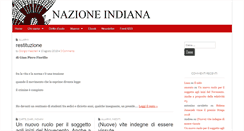 Desktop Screenshot of nazioneindiana.com